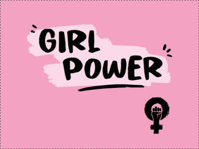Custom Outdoor Yard Signs Multiple Sizes Girl Power