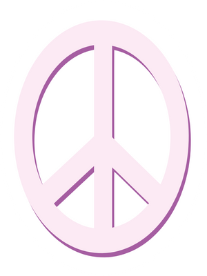 Custom Outdoor Yard Signs Multiple Sizes Peace