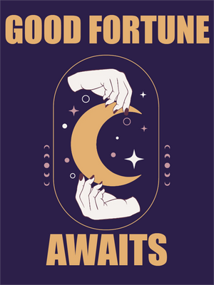 Custom Outdoor Yard Signs Multiple Sizes Good Fortune