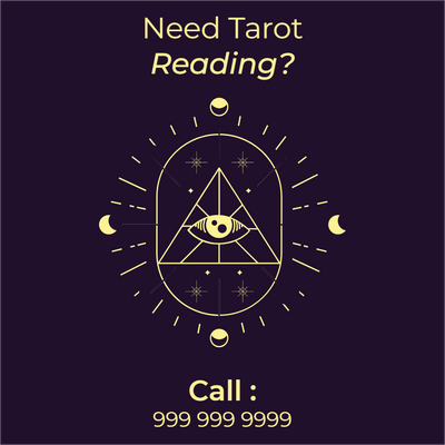 Custom Outdoor Yard Signs Multiple Sizes Tarot Readng
