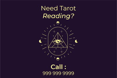Custom Outdoor Yard Signs Multiple Sizes Tarot Readng