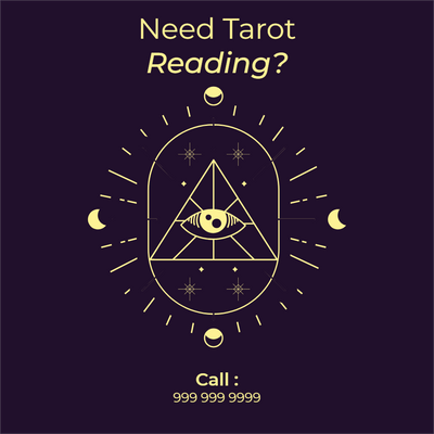 Custom Outdoor Yard Signs Multiple Sizes Tarot Readng