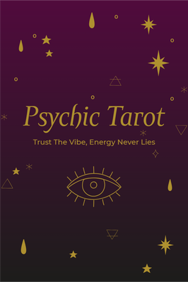 Custom Outdoor Yard Signs Multiple Sizes Psychic Tarot Trust the Vibe, Energy Never Lies