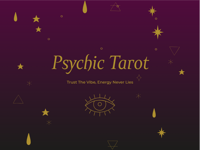 Custom Outdoor Yard Signs Multiple Sizes Psychic Tarot Trust the Vibe, Energy Never Lies
