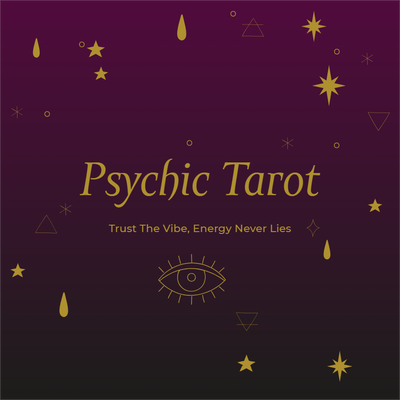 Custom Outdoor Yard Signs Multiple Sizes Psychic Tarot Trust the Vibe, Energy Never Lies