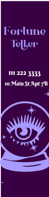 Custom Outdoor Yard SignsCustom Outdoor Yard Signs Multiple Sizes Fortune Teller   Multiple Sizes Fortune Teller