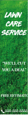 Custom Outdoor Yard Signs Multiple Sizes Lawn Care Service