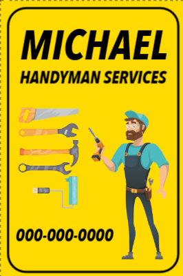 Custom Outdoor Yard Signs Multiple Sizes Handyman Services