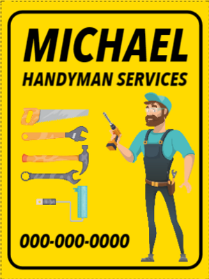 Custom Outdoor Yard Signs Multiple Sizes Handyman Services
