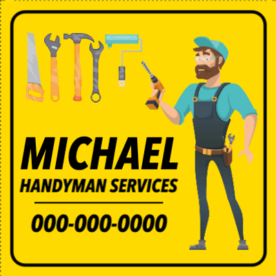 Custom Outdoor Yard Signs Multiple Sizes Handyman Services