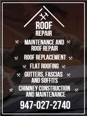 Custom Outdoor Yard Signs Multiple Sizes Roof Repair