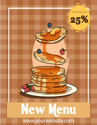 Custom Posters Multiple Sizes Menu