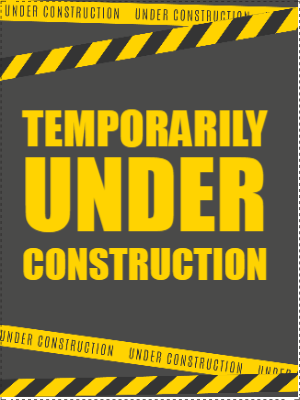 Custom Outdoor Yard Signs Multiple Sizes Under Construction