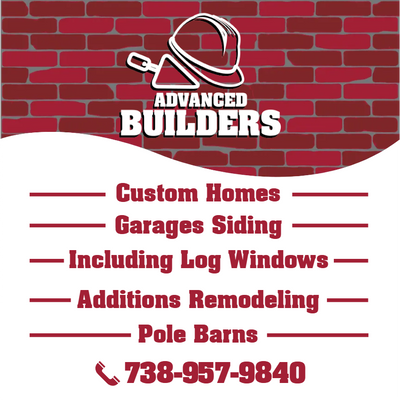 Custom Outdoor Yard Signs Multiple Sizes Advance  Builders