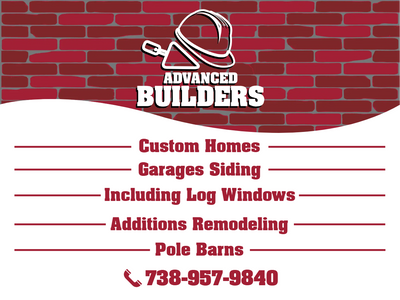 Custom Outdoor Yard Signs Multiple Sizes Advance  Builders