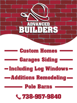 Custom Outdoor Yard Signs Multiple Sizes Advance  Builders