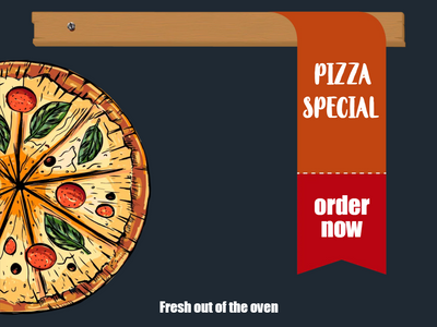 Custom Posters Multiple Sizes Pizza