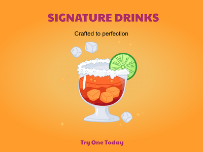 Custom Posters Multiple Sizes Drinks