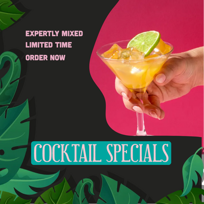 Custom Posters Multiple Sizes Cocktail