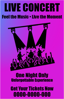 Custom Posters Multiple Sizes Live