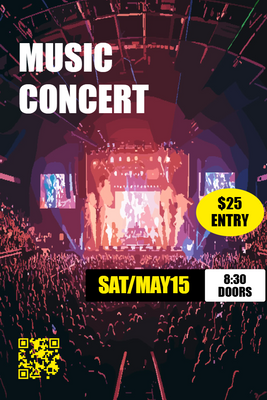 Custom Posters Multiple Sizes Music