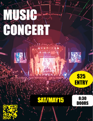 Custom Posters Multiple Sizes Music