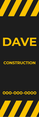 Custom Outdoor Yard Signs Multiple Sizes Construction