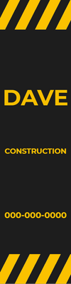 Custom Outdoor Yard Signs Multiple Sizes Construction