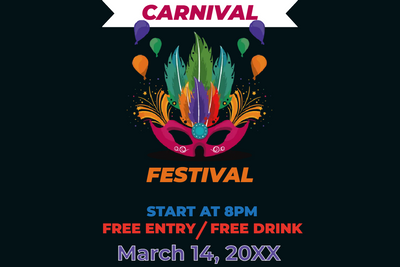 Custom Posters Multiple Sizes Carnival