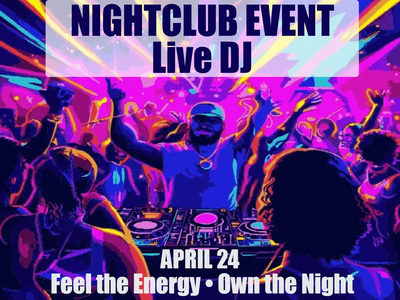 Custom Posters Multiple Sizes Live DJ