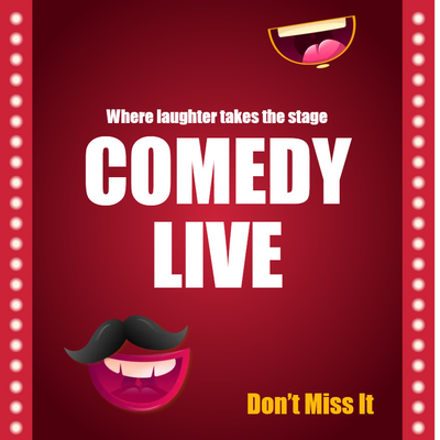 Custom Posters Multiple Sizes Comedy Live