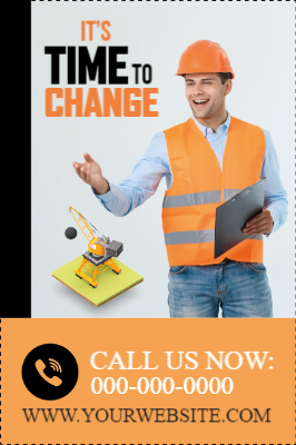 Custom Outdoor Yard Signs Multiple Sizes Time To Change