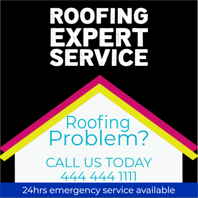 Custom Outdoor Yard Signs Multiple Sizes Roofing Expert