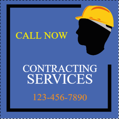 Custom Outdoor Yard Signs Multiple Sizes Contracting Services