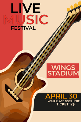 Custom Posters Multiple Sizes Wings Stadium