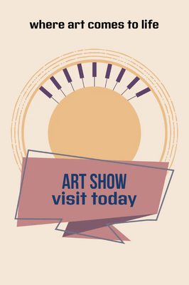 Custom Posters Multiple Sizes Art Show