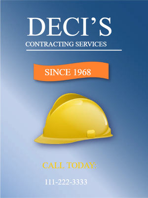 Custom Outdoor Yard Signs Multiple Sizes Contracting since 1968