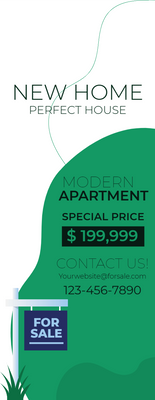 Custom Retractable Banners Multiple Sizes Perfect House
