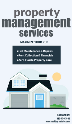 Custom Retractable Banners Multiple Sizes Property Management