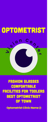 Custom Retractable Banners Multiple Sizes Vision Center