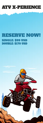 Custom Rack Cards Multiple Sizes Atv Experience