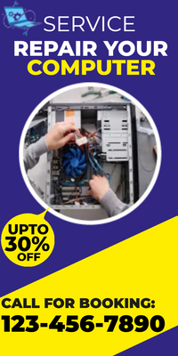 Custom Rack Cards Multiple Sizes Service Repair