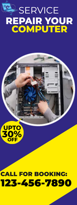 Custom Rack Cards Multiple Sizes Service Repair