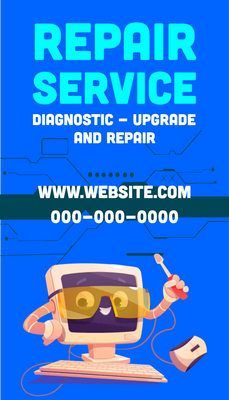 Custom Rack Cards Multiple Sizes Diagnostic - Upgrade