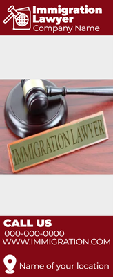 Custom Rack Cards Multiple Sizes Immigration Services
