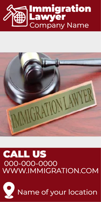 Custom Rack Cards Multiple Sizes Immigration Services