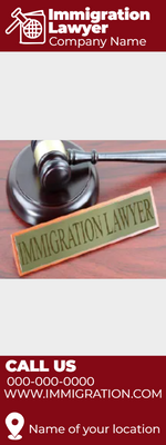 Custom Rack Cards Multiple Sizes Immigration Services