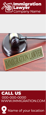 Custom Rack Cards Multiple Sizes Immigration Services