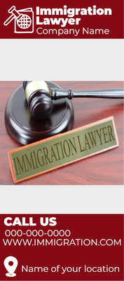 Custom Rack Cards Multiple Sizes Immigration Services