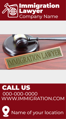 Custom Rack Cards Multiple Sizes Immigration Services